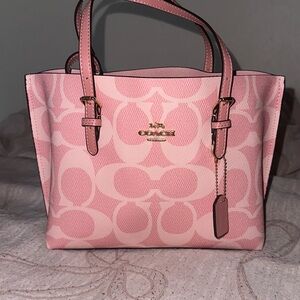 Coach Powder Pink Mollie Tote Bag